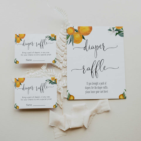 diaper raffle baby game, Printable baby shower games, little cutie baby games, baby shower games, fun baby shower ideas, top baby shower ideas, little cutie baby shower, baby shower games, fun little cutie baby shower ideas, citrus baby shower games, citrus baby shower, orange baby shower