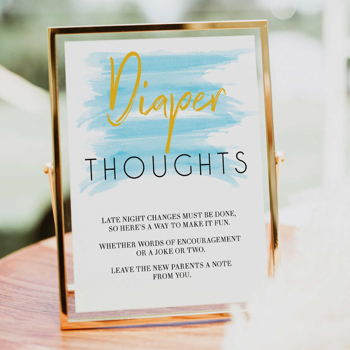 Blue swash, diaper thoughts baby games, baby shower games, printable baby games, fun baby games, boy baby shower games, baby games, fun baby shower ideas, baby shower ideas, boy baby games, blue baby shower