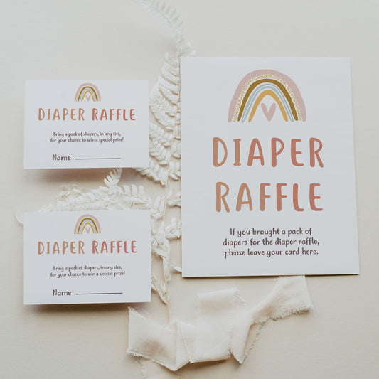 diaper raffle game, Printable baby shower games, boho rainbow baby games, baby shower games, fun baby shower ideas, top baby shower ideas, boho rainbow baby shower, baby shower games, fun boho rainbow baby shower ideas