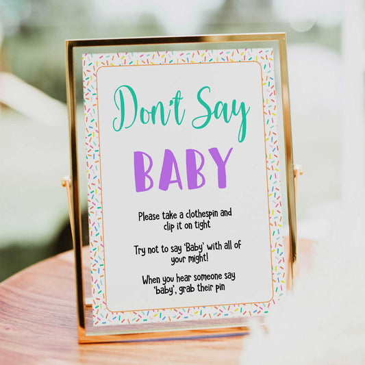 dont say baby game, Printable baby shower games, baby sprinkle fun baby games, baby shower games, fun baby shower ideas, top baby shower ideas, sprinkle shower baby shower, friends baby shower ideas