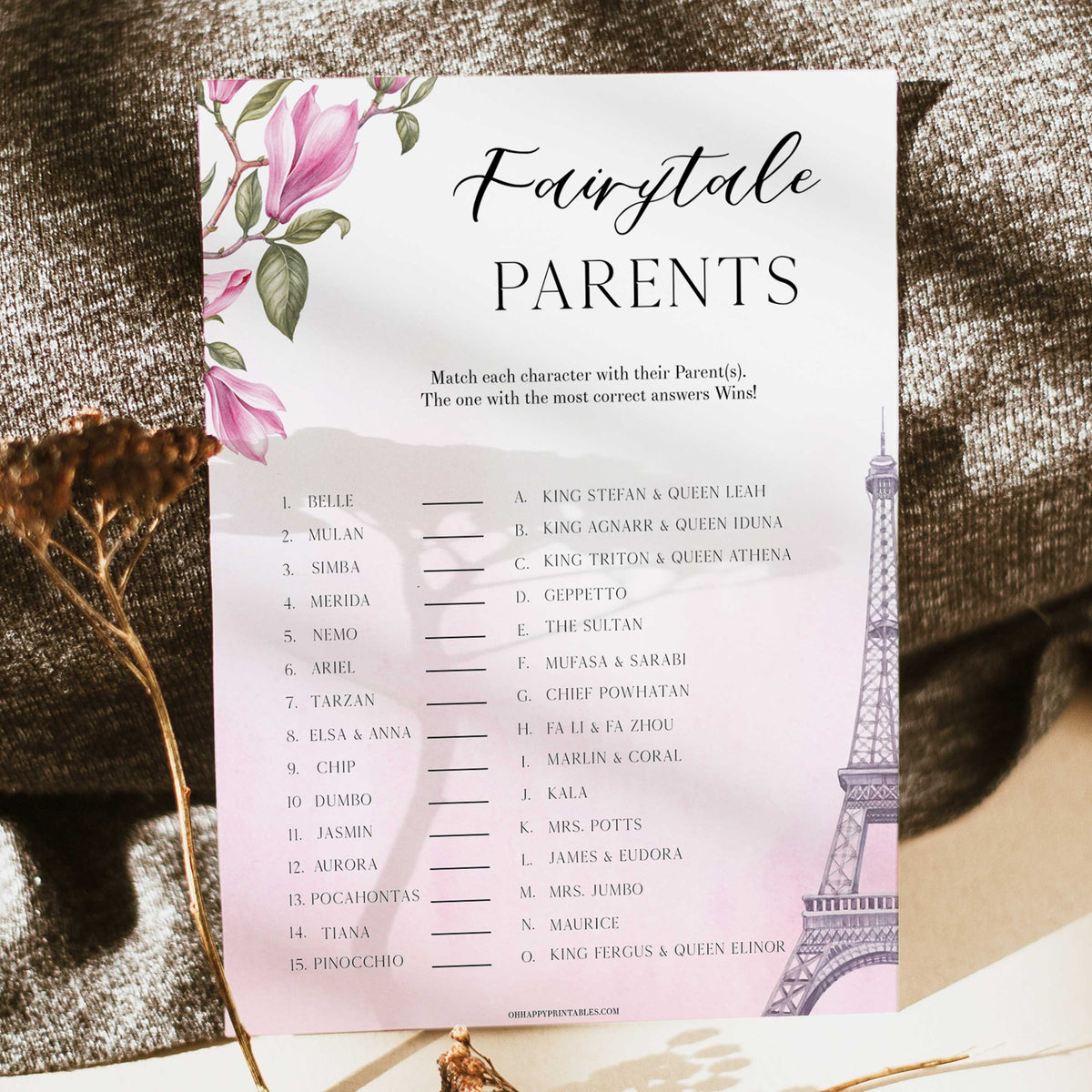 Fairytale Parents - Parisian