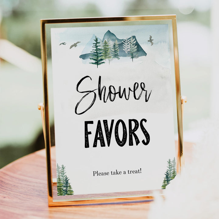 favors baby shower table sign, Adventure baby decor, printable baby table signs, printable baby decor, baby adventure table signs, fun baby signs, baby adventure fun baby table signs