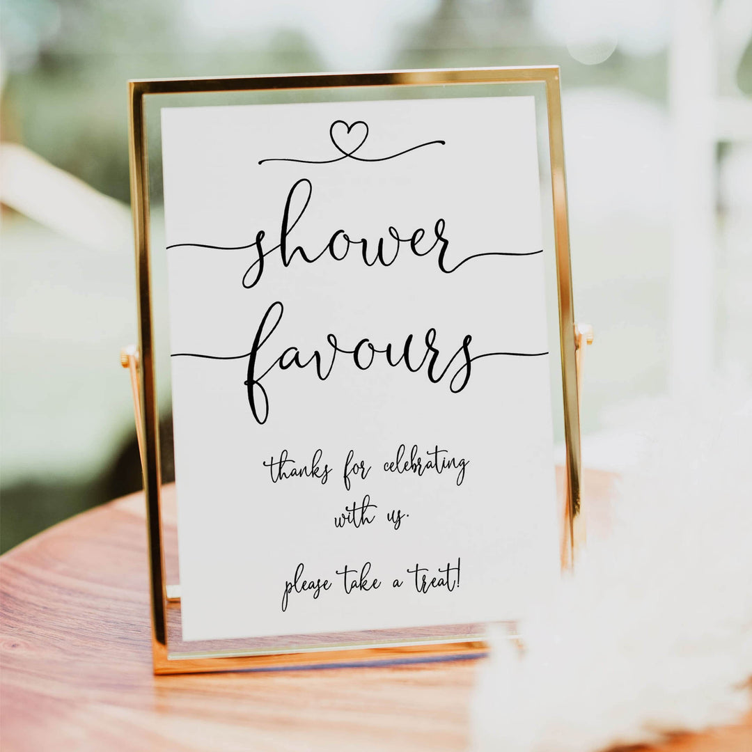 minimalist baby shower signs, shower favors baby sign, drinks baby decor, printable baby signs, minimalist baby decor