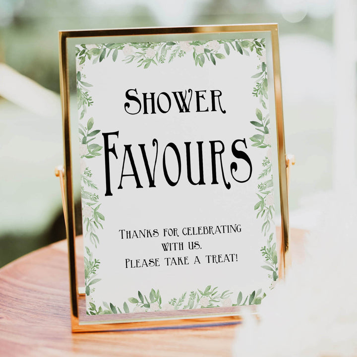 baby shower favors table sign,Printable baby table signs, baby shower table signs, botanical baby table signs, baby shower decor, fun baby decor, printable baby decor