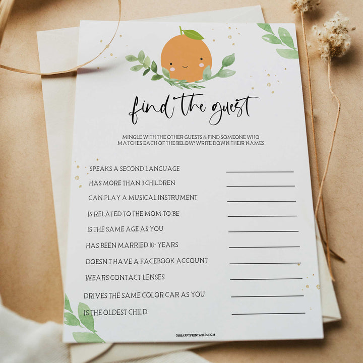 editable find the guest baby game, Printable baby shower games, little cutie baby games, baby shower games, fun baby shower ideas, top baby shower ideas, little cutie baby shower, baby shower games, fun little cutie baby shower ideas