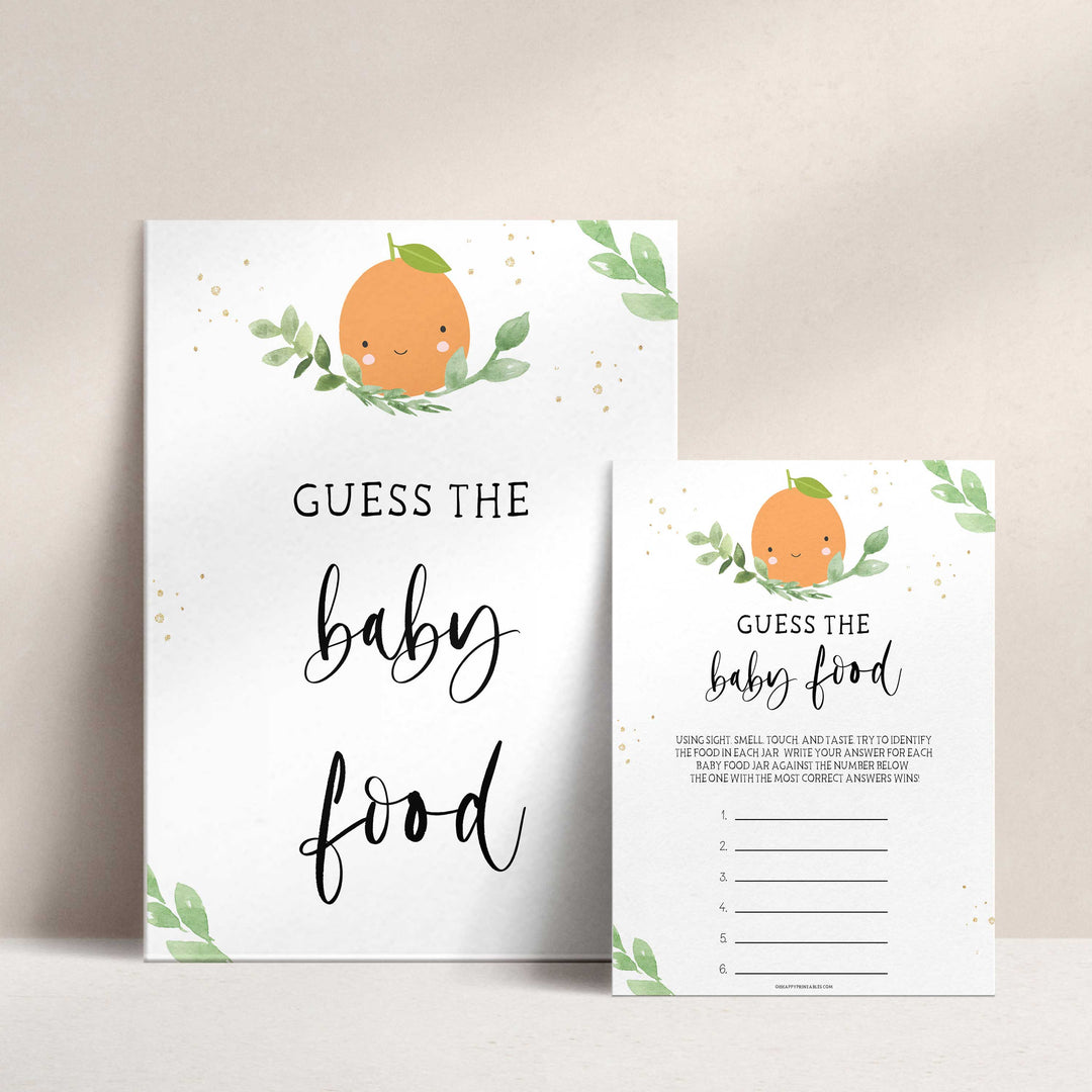 guess the baby food game, Printable baby shower games, little cutie baby games, baby shower games, fun baby shower ideas, top baby shower ideas, little cutie baby shower, baby shower games, fun little cutie baby shower ideas