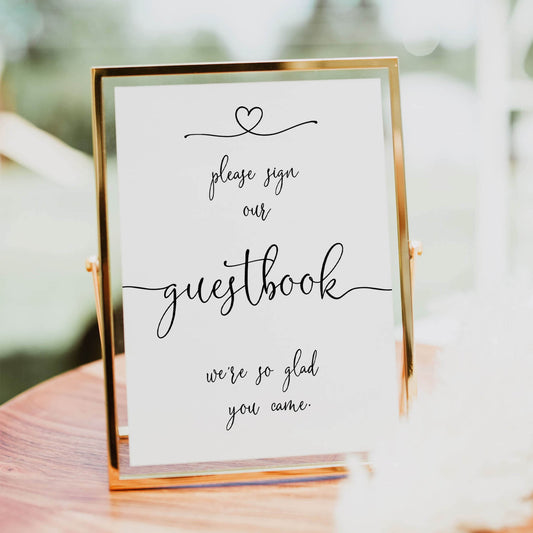 minimalist baby shower signs, guestbook baby sign, drinks baby decor, printable baby signs, minimalist baby decor