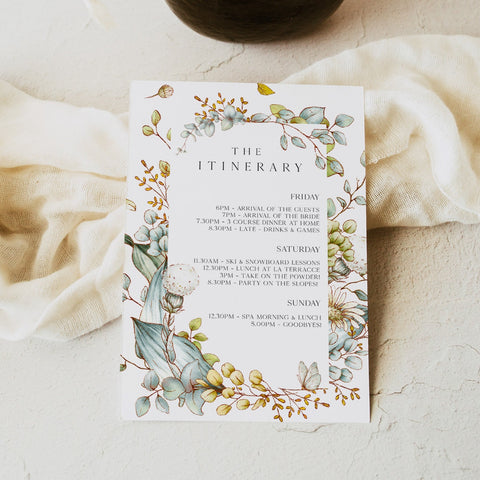 editable summer garden bridal shower invitation, printable floral hen party invitation, summer garden bridal theme