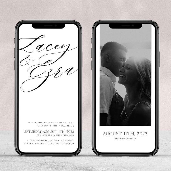 editable mobile wedding invitation suite, CALLIGRAPHY editable wedding invitation suite, editable wedding stationery, printable wedding stationery, modern wedding items, wedding save the dates