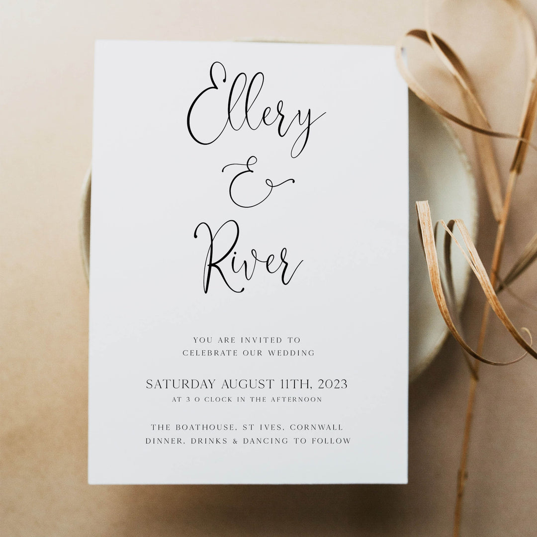 full wedding invitation suite, editable invitation suite, CALLIGRAPHY editable wedding invitation suite, editable wedding stationery, printable wedding stationery, modern wedding items, wedding save the dates