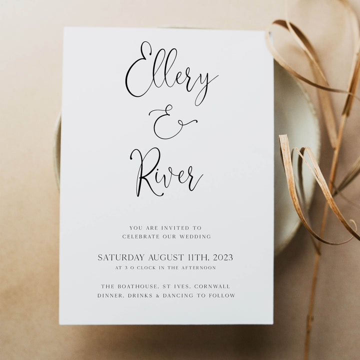 full wedding invitation suite, editable invitation suite, CALLIGRAPHY editable wedding invitation suite, editable wedding stationery, printable wedding stationery, modern wedding items, wedding save the dates