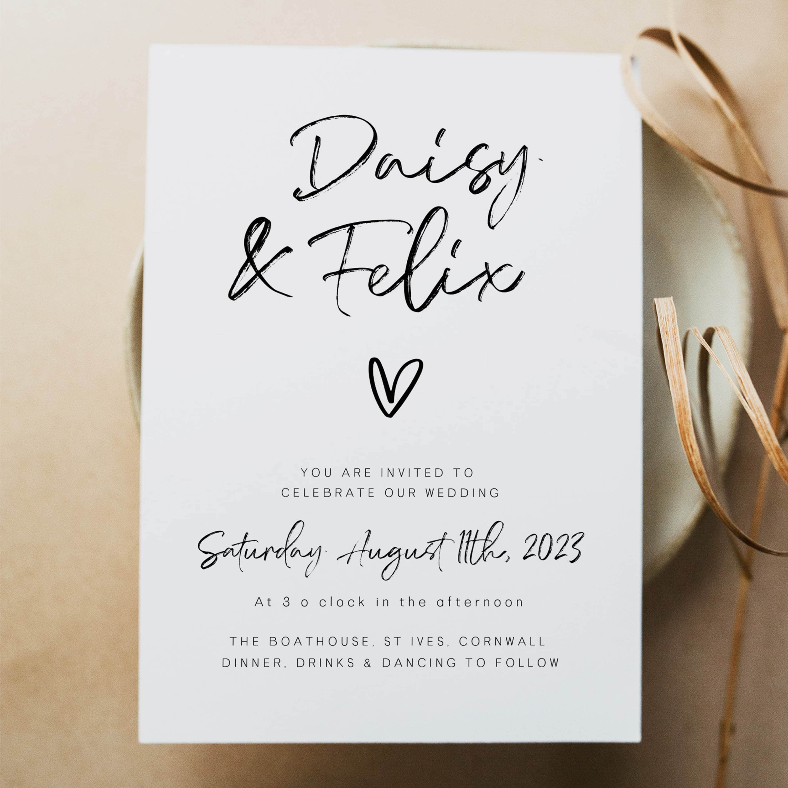 CALLIGRAPHY editable wedding invitation suite, editable wedding stationery, printable wedding stationery, modern wedding items, wedding save the dates