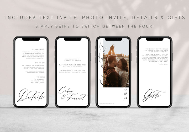 editable mobile wedding invitations, CALLIGRAPHY editable wedding invitation suite, editable wedding stationery, printable wedding stationery, modern wedding items, wedding save the dates