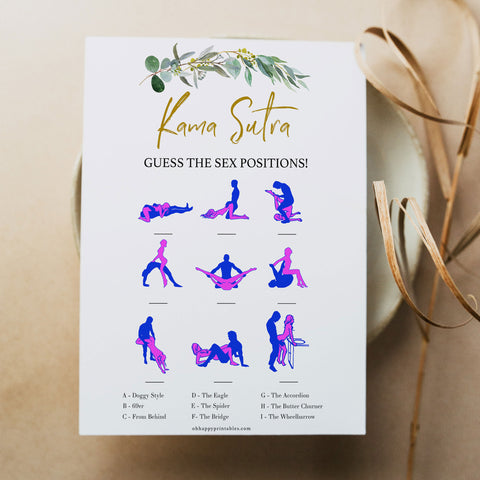 Guess The Sex Position - Eucalyptus Leaf
