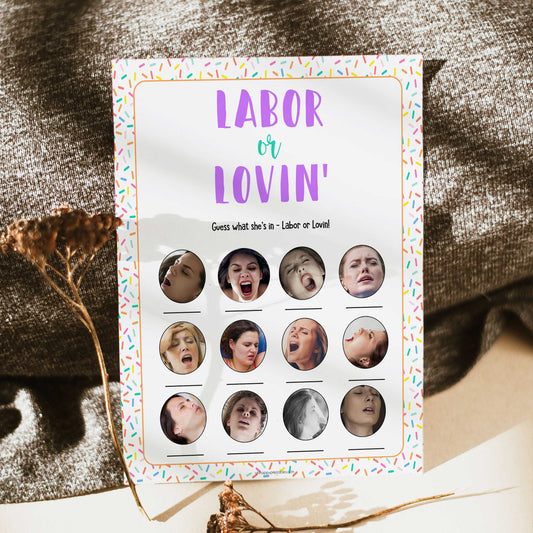 labor or lovin, labor or porn game, Printable baby shower games, baby sprinkle fun baby games, baby shower games, fun baby shower ideas, top baby shower ideas, sprinkle shower baby shower, friends baby shower ideas