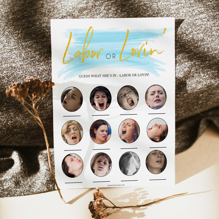 Blue swash, labor or lovin baby games, baby shower games, printable baby games, fun baby games, boy baby shower games, baby games, fun baby shower ideas, baby shower ideas, boy baby games, blue baby shower