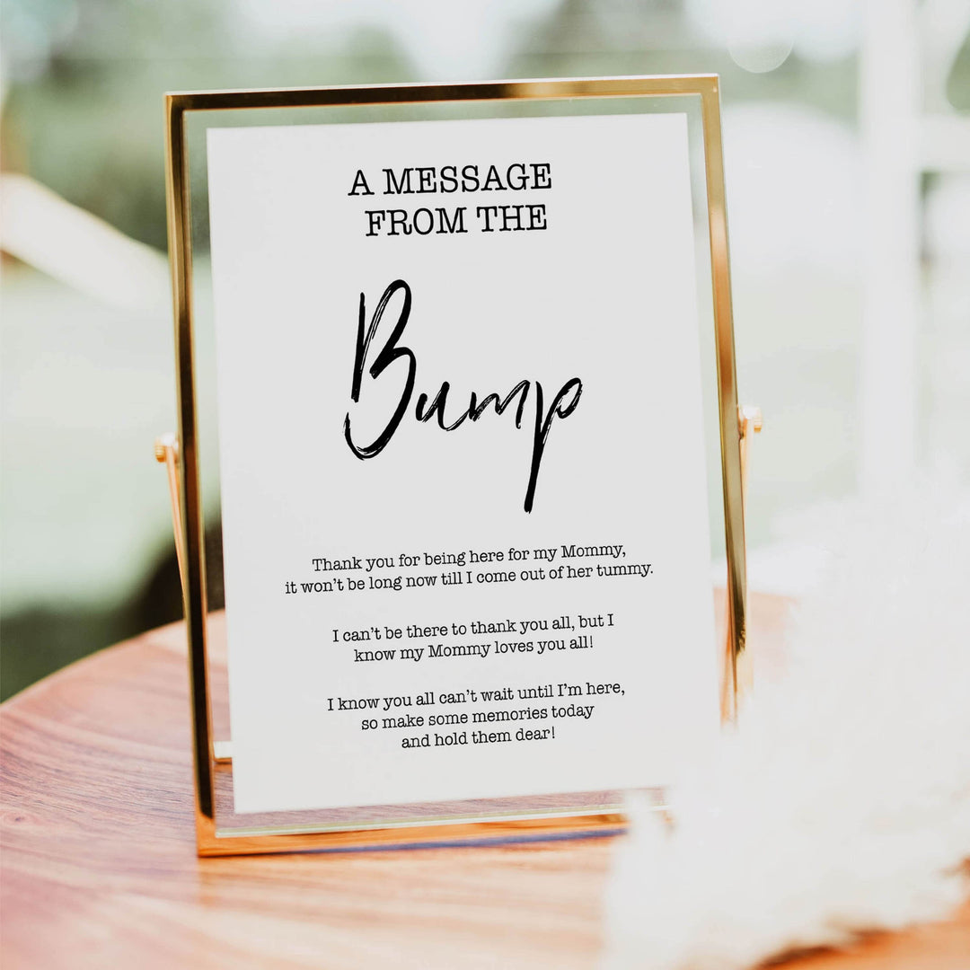 gender neutral baby shower games,  message from the bump baby games, printable baby shower, popular baby games, fun baby games, baby shower games