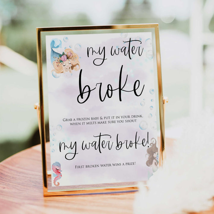 my waters broke baby games, Printable baby shower games, little mermaid baby games, baby shower games, fun baby shower ideas, top baby shower ideas, little mermaid baby shower, baby shower games, pink hearts baby shower ideas