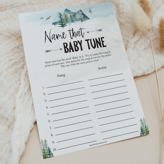name that baby tune game, Printable baby shower games, adventure awaits baby games, baby shower games, fun baby shower ideas, top baby shower ideas, adventure awaits baby shower, baby shower games, fun adventure baby shower ideas