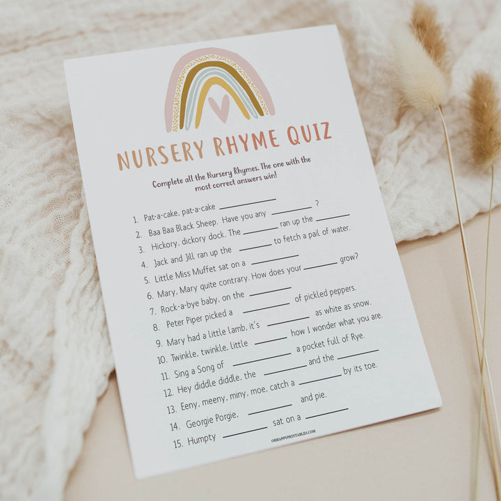 nursery rhyme quiz game, Printable baby shower games, boho rainbow baby games, baby shower games, fun baby shower ideas, top baby shower ideas, boho rainbow baby shower, baby shower games, fun boho rainbow baby shower ideasname that baby tune game, Printable baby shower games, boho rainbow baby games, baby shower games, fun baby shower ideas, top baby shower ideas, boho rainbow baby shower, baby shower games, fun boho rainbow baby shower ideas