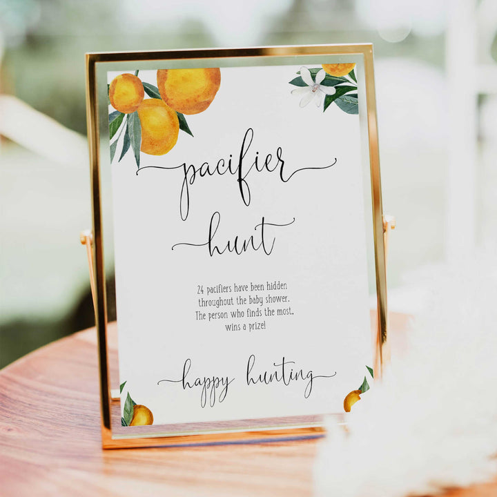 pacifier hunt baby game, Printable baby shower games, little cutie baby games, baby shower games, fun baby shower ideas, top baby shower ideas, little cutie baby shower, baby shower games, fun little cutie baby shower ideas, citrus baby shower games, citrus baby shower, orange baby shower