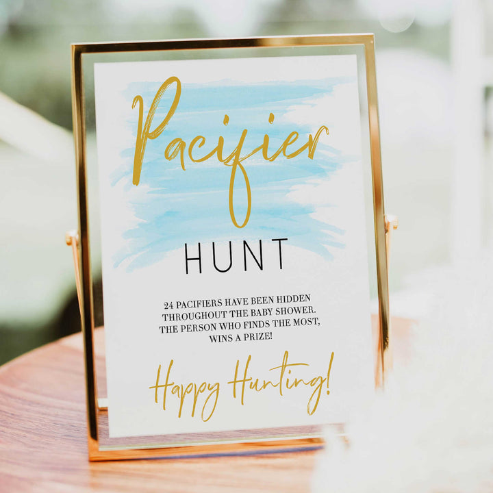 Blue swash, pacifier hunt baby games, baby shower games, printable baby games, fun baby games, boy baby shower games, baby games, fun baby shower ideas, baby shower ideas, boy baby games, blue baby shower