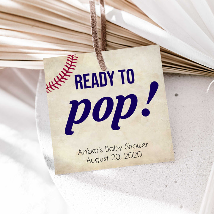 ready to pop baby tags, ready to pop, baby tags, Baseball baby shower games, printable baby shower games, fun baby shower games, top baby shower ideas, little slugger baby games
