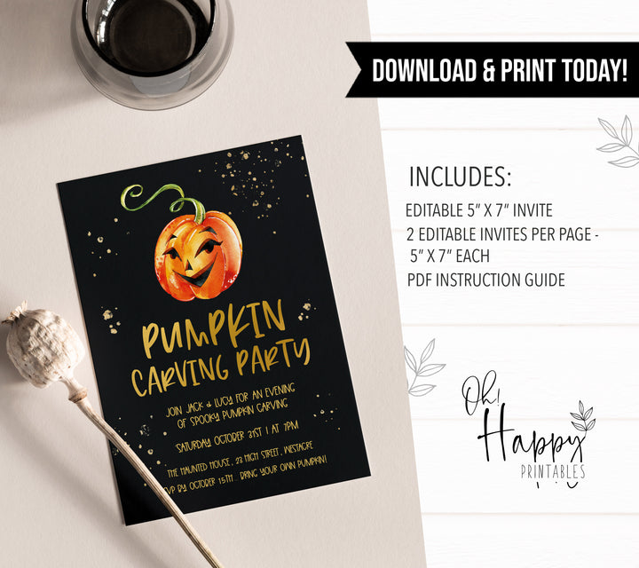 halloween printable invitations, editable halloween invitations, fun halloween invites, halloween invites, halloween ideas
