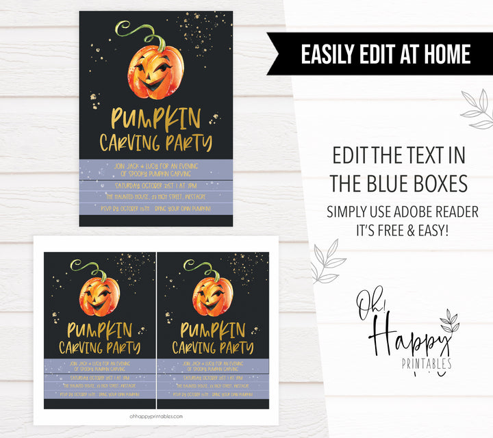 halloween printable invitations, editable halloween invitations, fun halloween invites, halloween invites, halloween ideas
