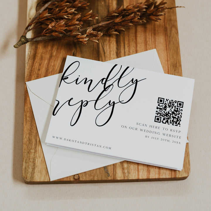 editable rsvp card, editable QR rsvp card, CALLIGRAPHY editable wedding invitation suite, editable wedding stationery, printable wedding stationery, modern wedding items, wedding save the dates