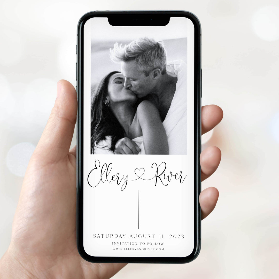 editable save the date mobile, CALLIGRAPHY editable wedding invitation suite, editable wedding stationery, printable wedding stationery, modern wedding items, wedding save the dates