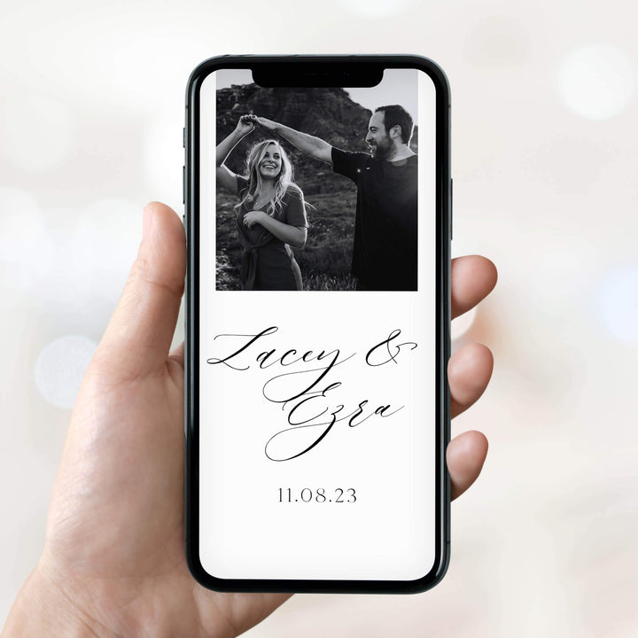 editable save the date mobile invitation, CALLIGRAPHY editable wedding invitation suite, editable wedding stationery, printable wedding stationery, modern wedding items, wedding save the dates