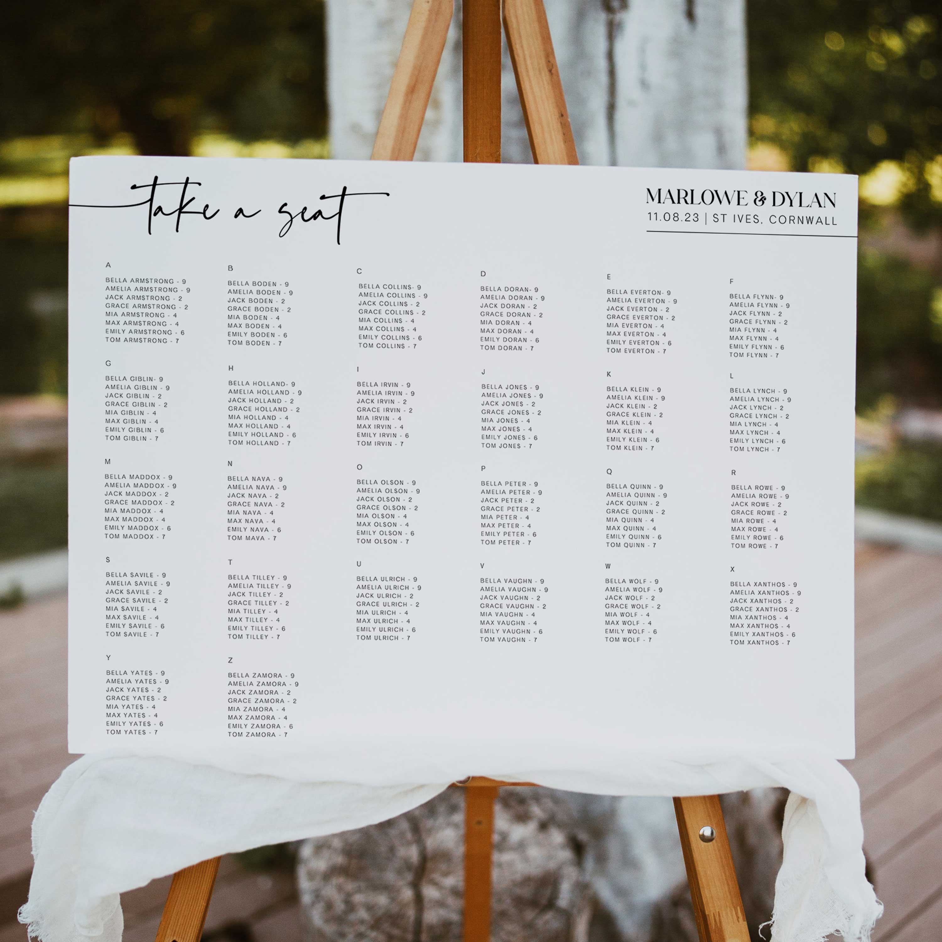 editable wedding seating plan, wedding seating chart, printable wedding seating chart, wedding table plans