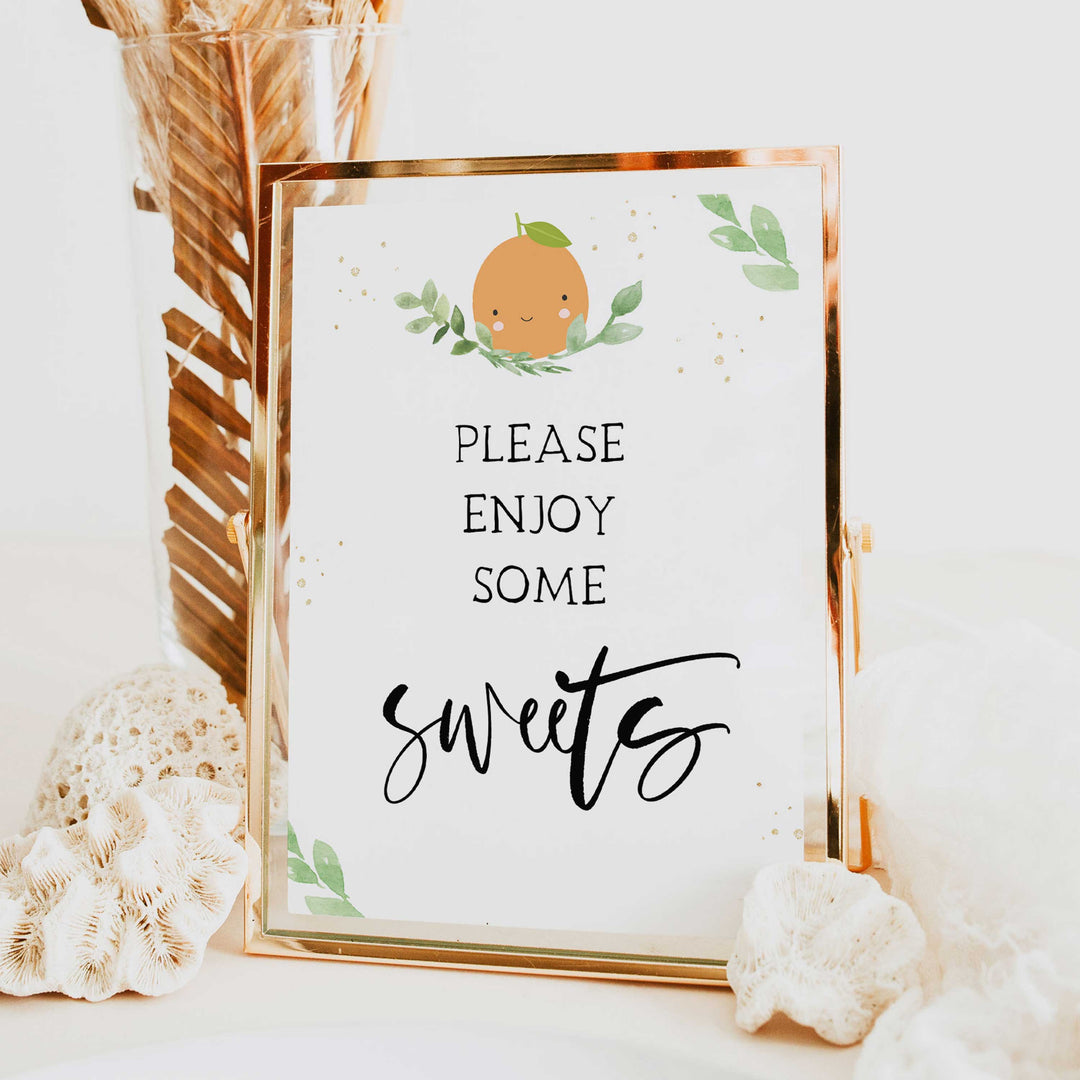 sweets baby shower table signs, Little cutie baby decor, printable baby table signs, printable baby decor, baby little cutie table signs, fun baby signs, baby little cutie fun baby table signs