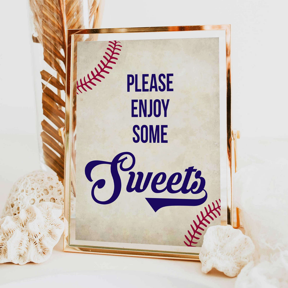 Sweets baby shower sign, sweet baby table sign, Baseball baby signs, baseball baby decor, printable baby shower decor, fun baby decor, baby food signs, printable baby shower ideas