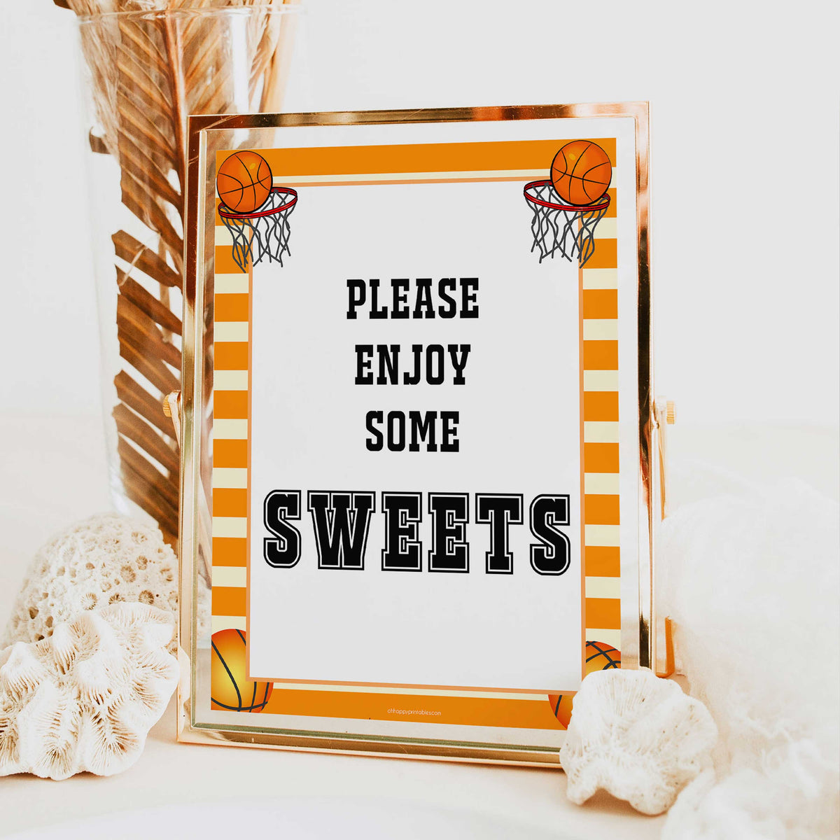 sweets baby table  sign, sweets baby sign, Basketball baby decor, printable baby table signs, printable baby decor, Basketball table signs, fun baby signs, Basketball fun baby table signs
