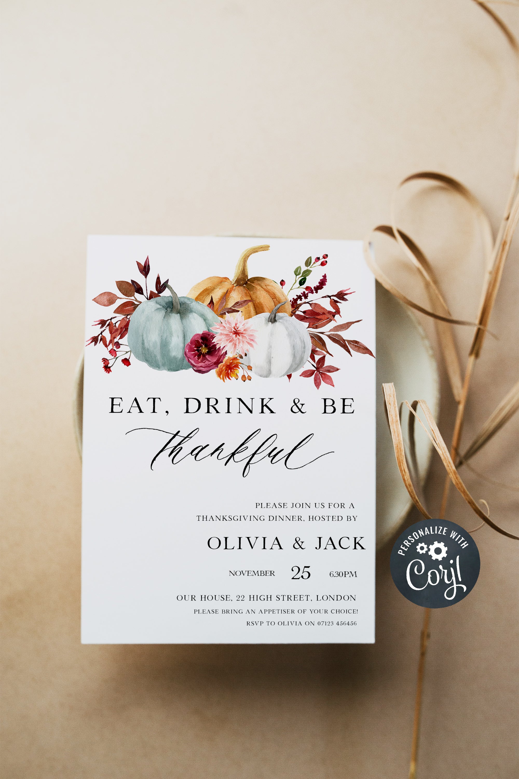 editable thanksgiving invitations, printable thanksgiving invitations, friendsgiving, thanksgiving, printable invites, 