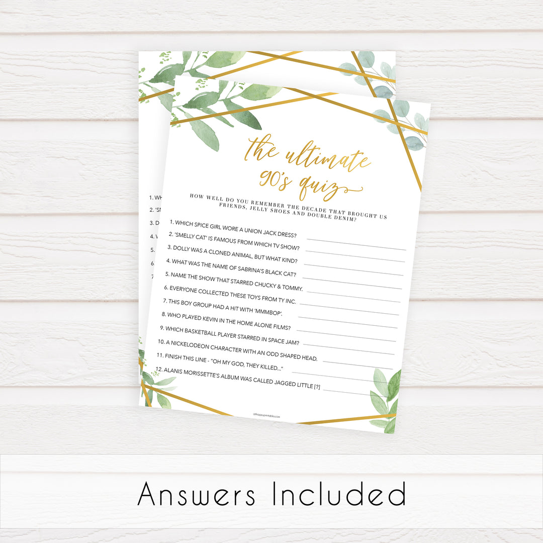 ultimate 90s quiz, 90s quiz game, Printable bachelorette games, friends bachelorette, friends hen party games, fun hen party games, bachelorette game ideas, friends adult party games, naughty hen games, naughty bachelorette games