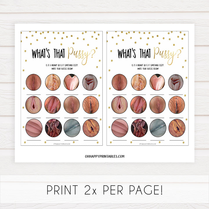 whats that pussy, guess the pussy game, lesbian bridal games, Printable bachelorette games, gold glitter bachelorette, friends hen party games, fun hen party games, bachelorette game ideas, gold glitter adult party games, naughty hen games, naughty bachelorette games