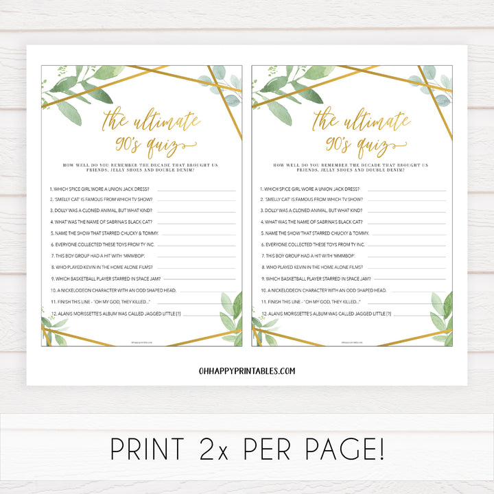 ultimate 90s quiz, 90s quiz game, Printable bachelorette games, friends bachelorette, friends hen party games, fun hen party games, bachelorette game ideas, friends adult party games, naughty hen games, naughty bachelorette games