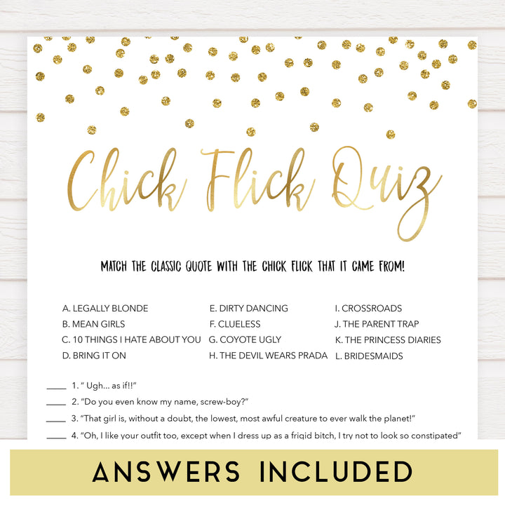 Gold bachelorette games, chick flick, bachelorette games, bridal shower games, top 10 baby games, fun bachelorette games, top bridal games, rose gold games