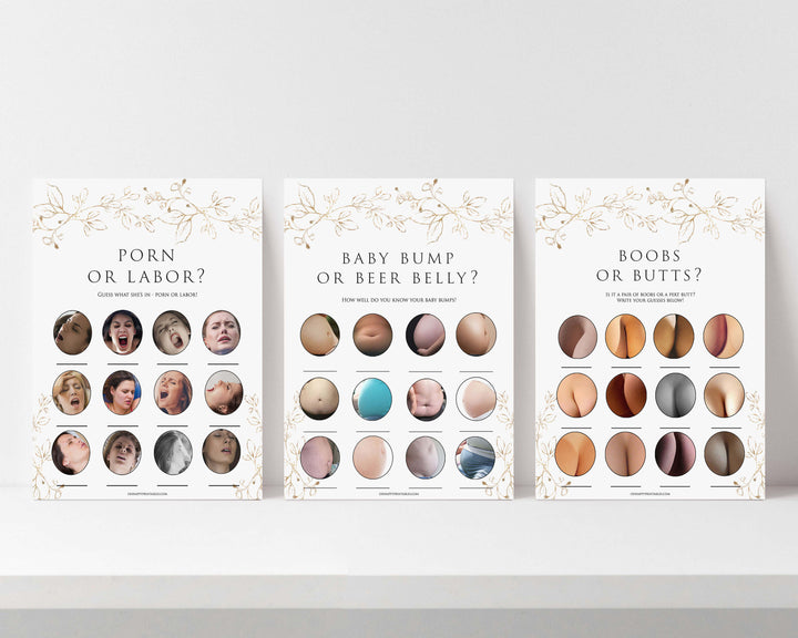 Printable baby shower games, gold leaf baby games, baby shower games, fun baby shower ideas, top baby shower ideas, gold leaf baby shower, baby shower games, fun gold leaf baby shower ideas