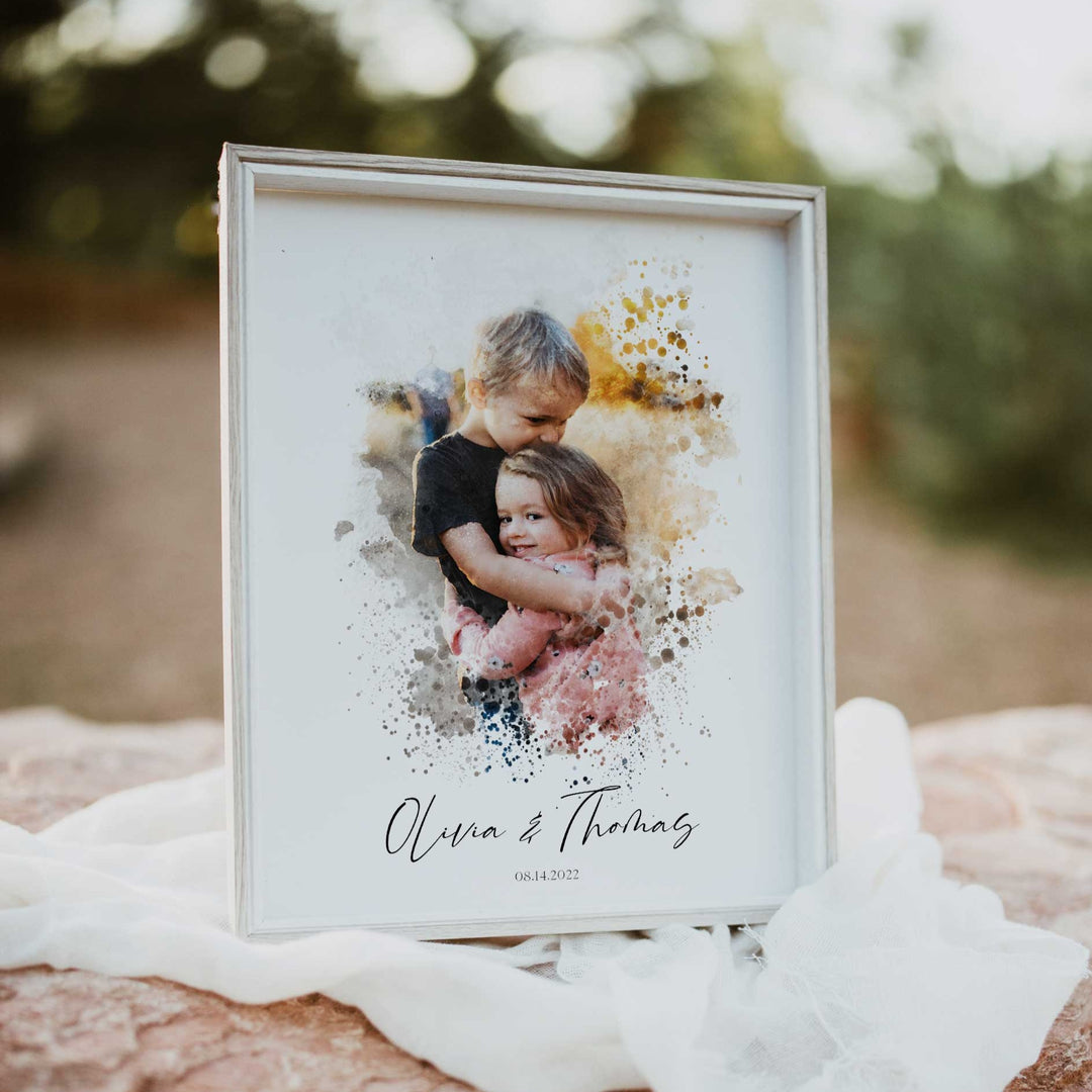 Watercolor Digital Portrait