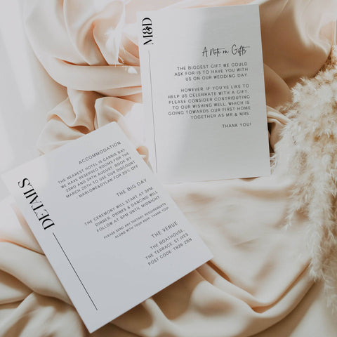 editable modern wedding invitation set, printable wedding invitation set, modern wedding invitation bundle, wedding invitation