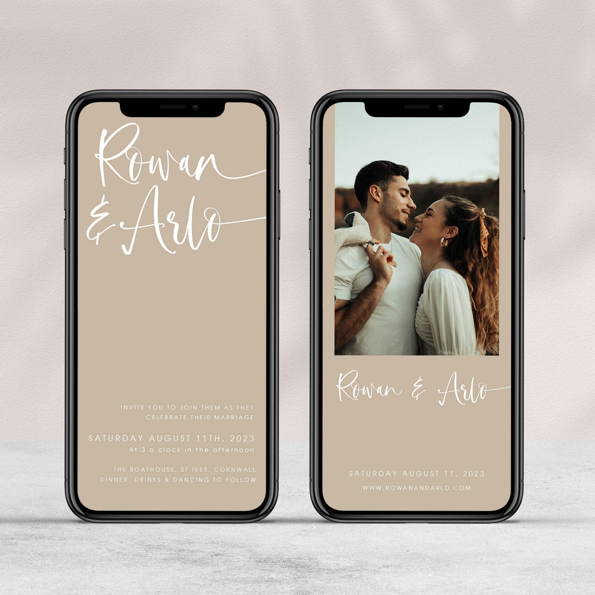 editable mobile wedding invitation, CALLIGRAPHY editable wedding invitation suite, editable wedding stationery, printable wedding stationery, modern wedding items, wedding save the dates