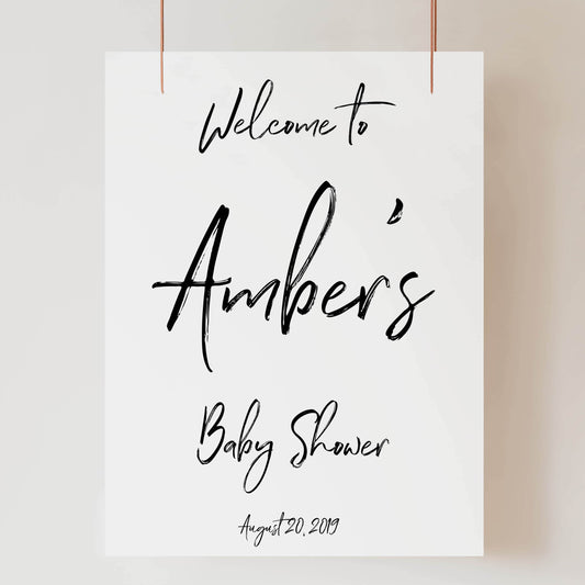 welcome baby signs, printable baby signs, printable baby welcome sign, gender neutral welcome sign, baby decor, fun baby shower ideas