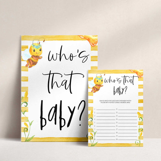 whos that baby game, guess the baby picture, Printable baby shower games, mommy bee fun baby games, baby shower games, fun baby shower ideas, top baby shower ideas, mommy to bee baby shower, friends baby shower ideas