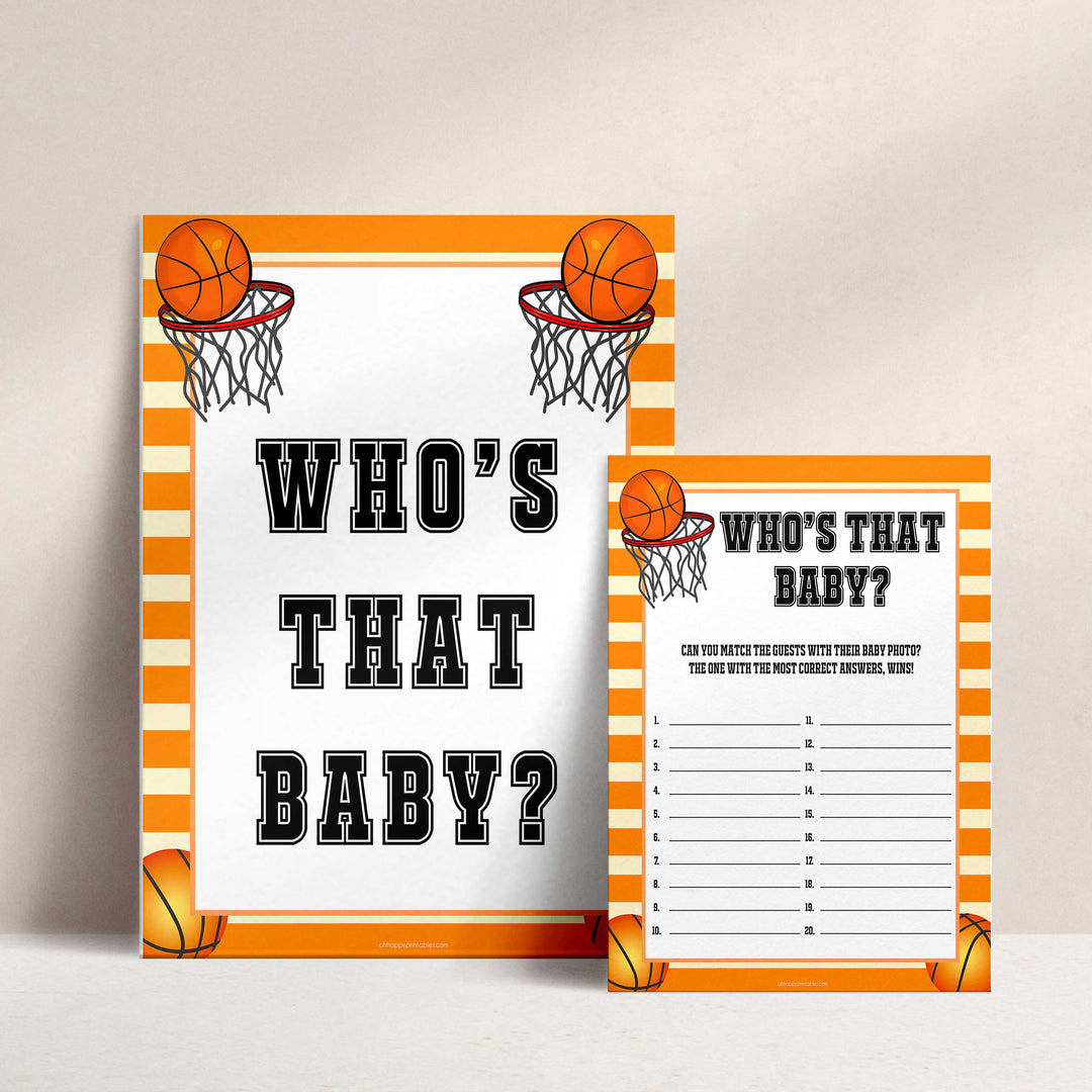 whos that baby game, guess the baby photo game,Printable baby shower games, basketball fun baby games, baby shower games, fun baby shower ideas, top baby shower ideas, basketball baby shower, basketball baby shower ideas