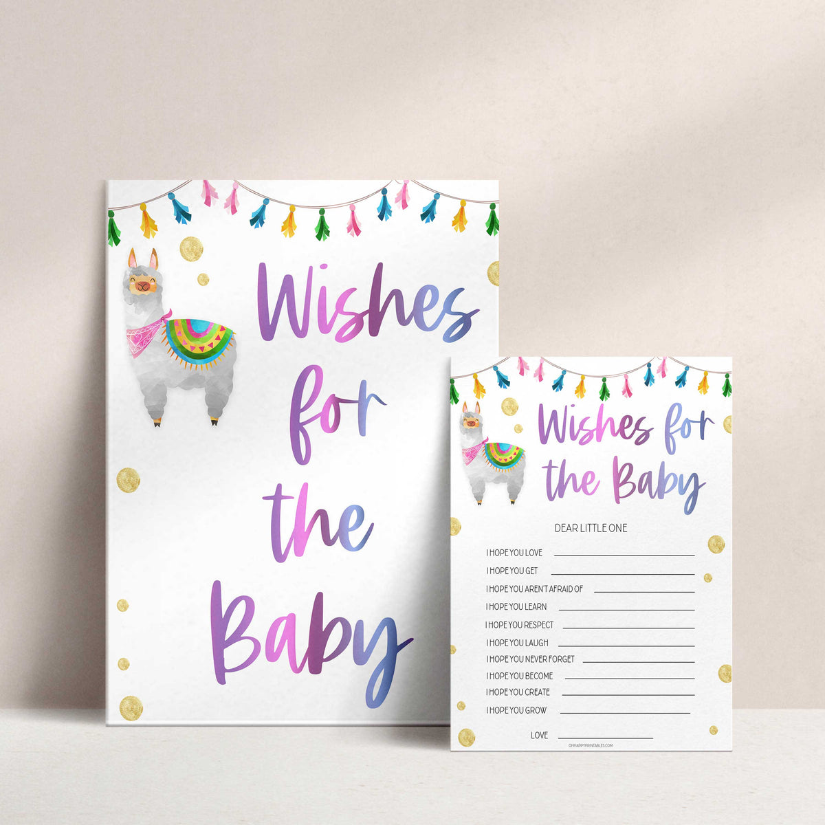 wishes for the baby game, Printable baby shower games, llama fiesta fun baby games, baby shower games, fun baby shower ideas, top baby shower ideas, Llama fiesta shower baby shower, fiesta baby shower ideas