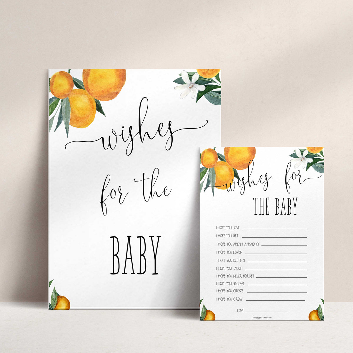 wishes for the baby keepsake, Printable baby shower games, little cutie baby games, baby shower games, fun baby shower ideas, top baby shower ideas, little cutie baby shower, baby shower games, fun little cutie baby shower ideas, citrus baby shower games, citrus baby shower, orange baby shower